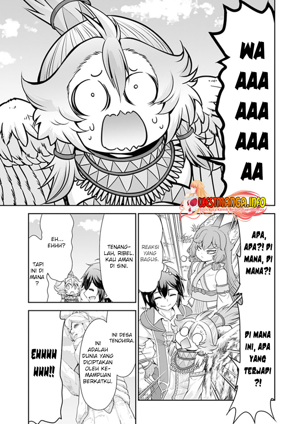 Tenohira Kaitaku Mura de Isekai Kenkokuki: Fueteku Yome-tachi to Nonbiri Mujintou Life (fix) Chapter 28 Gambar 10