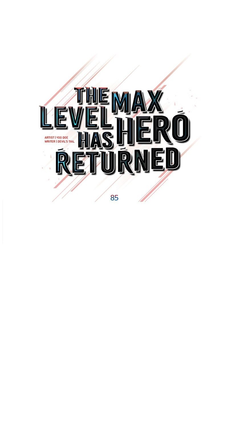 The MAX leveled hero will return! Chapter 85 Gambar 23