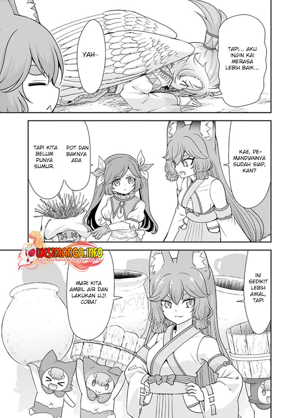 Tenohira Kaitaku Mura de Isekai Kenkokuki: Fueteku Yome-tachi to Nonbiri Mujintou Life (fix) Chapter 33 Gambar 11