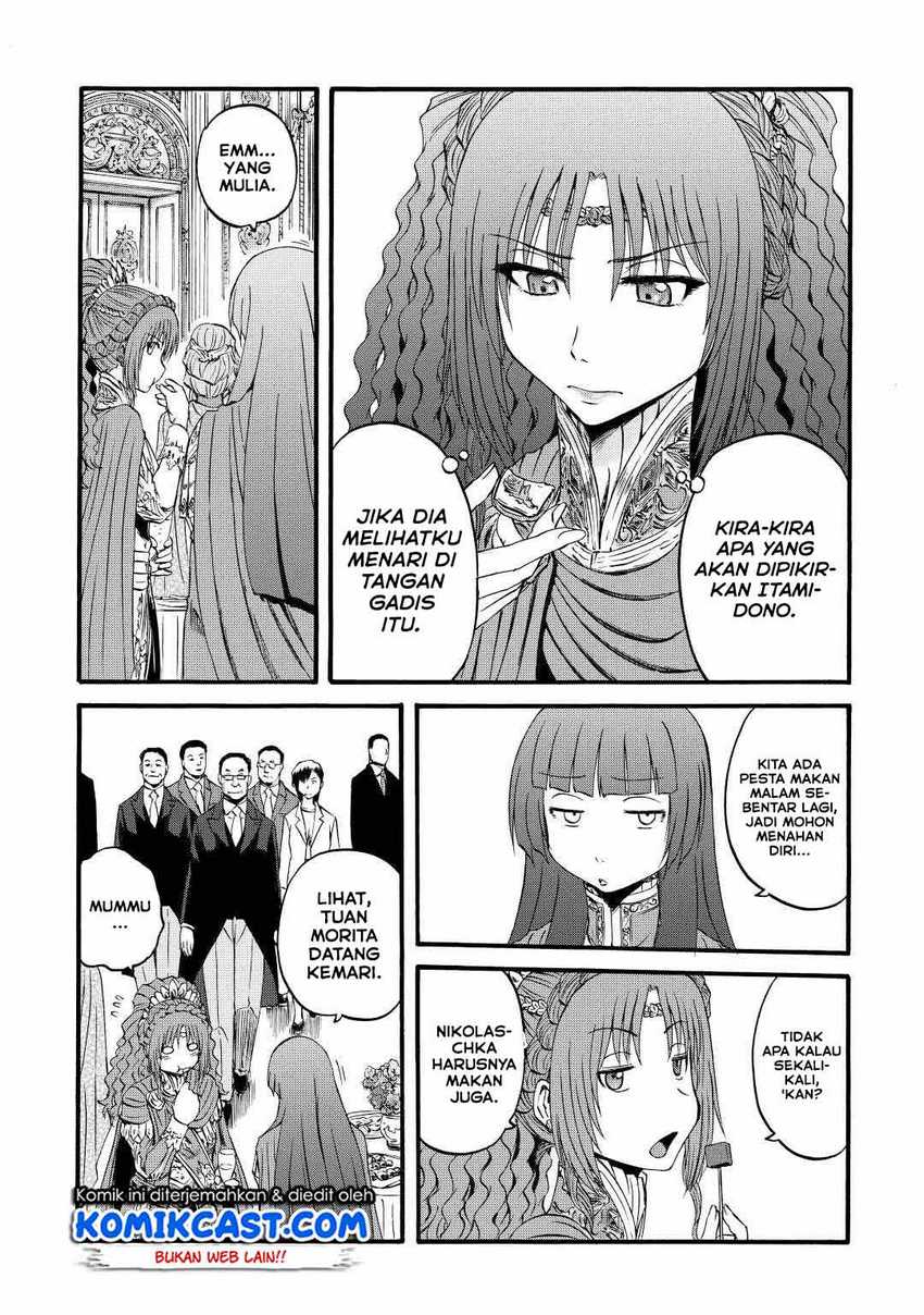 Gate – Jietai Kare no Chi nite Kaku Tatakeri Chapter 112 Gambar 13