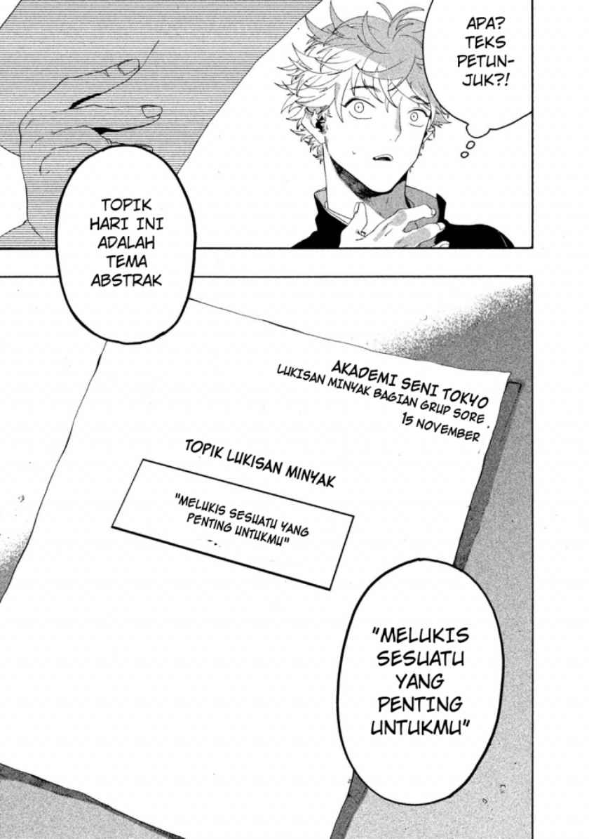 Blue Period Chapter 9 halaman 16