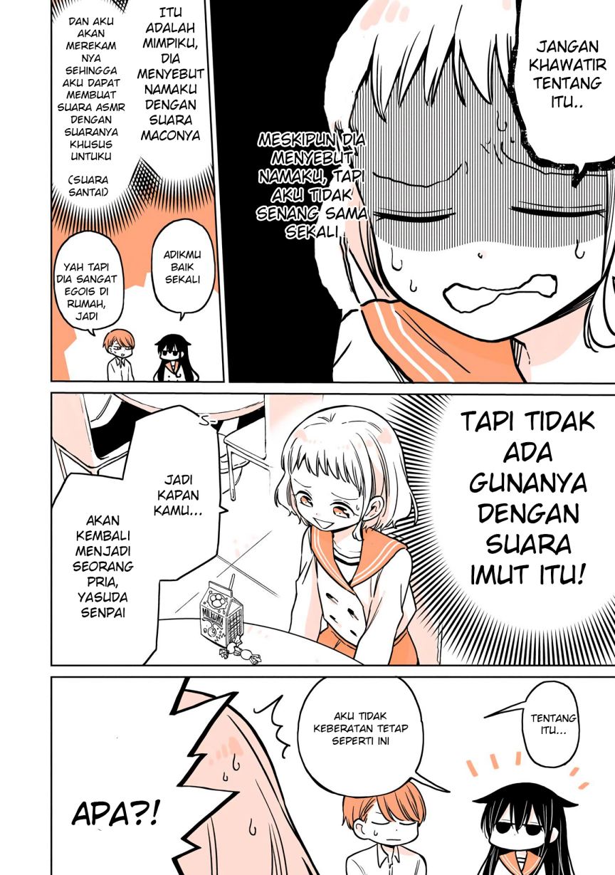 A Lazy Guy Woke Up as a Girl One Morning Chapter 05 Gambar 8