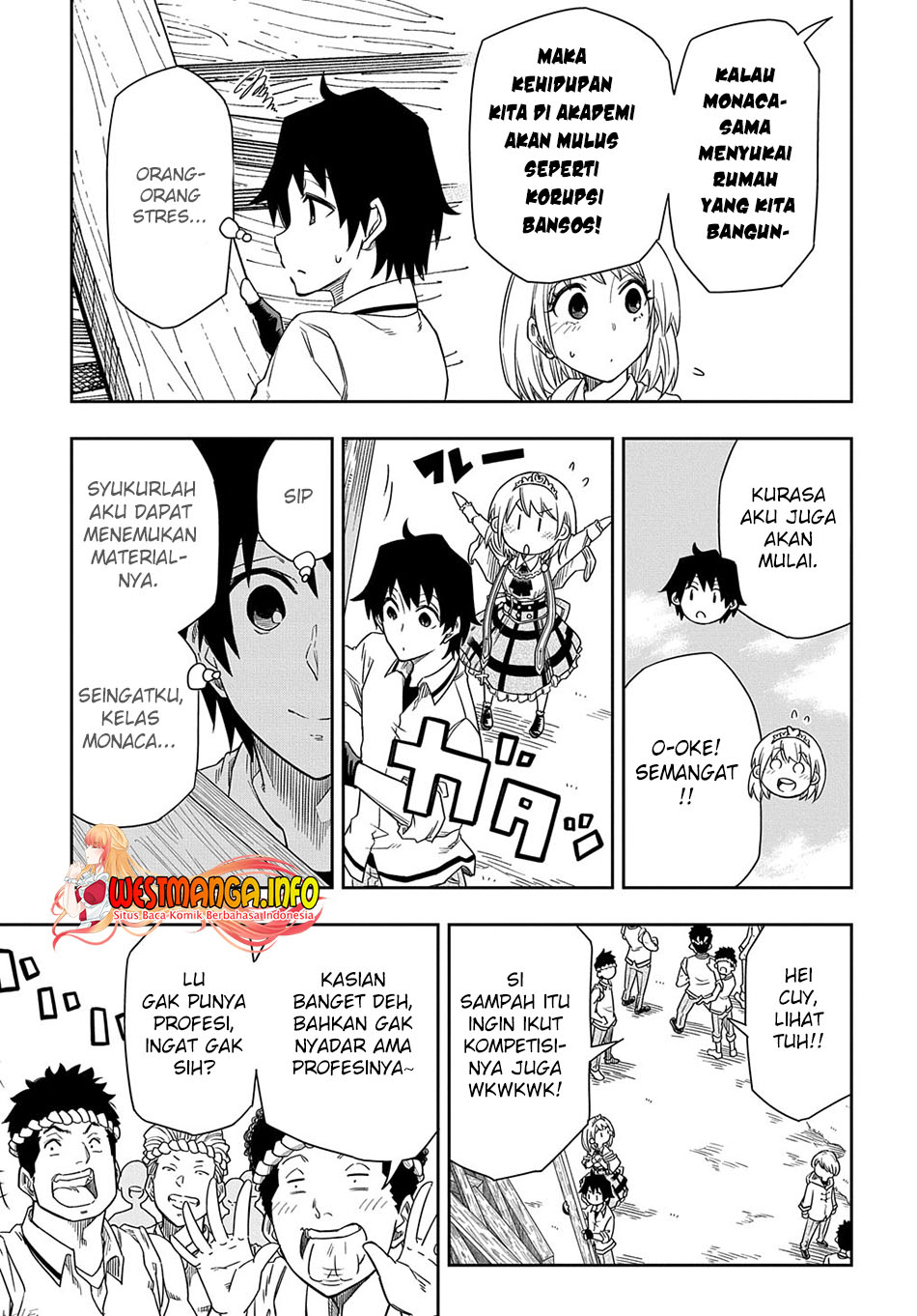 Kiyoubinbou, Jou wo Tateru – Kaitaku Gakuen no Rettousei na no ni, Joukyuu-shoku no Skill to Mahou ga Subete Tsukaemasu Chapter 02 Gambar 17