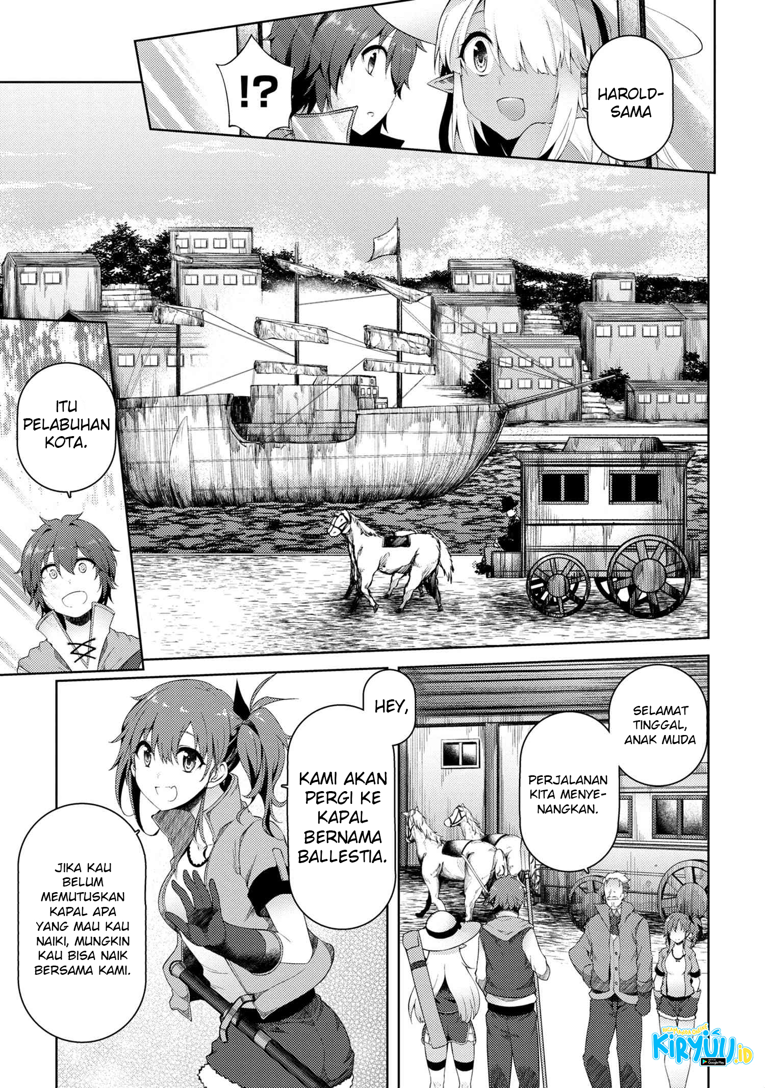 Ie ga Moete Jinsei Dou Demo Yoku Natta kara, Nokotta Nakenashi no Kin de Dark Elf no Dorei o Katta Chapter 6.2 Gambar 8