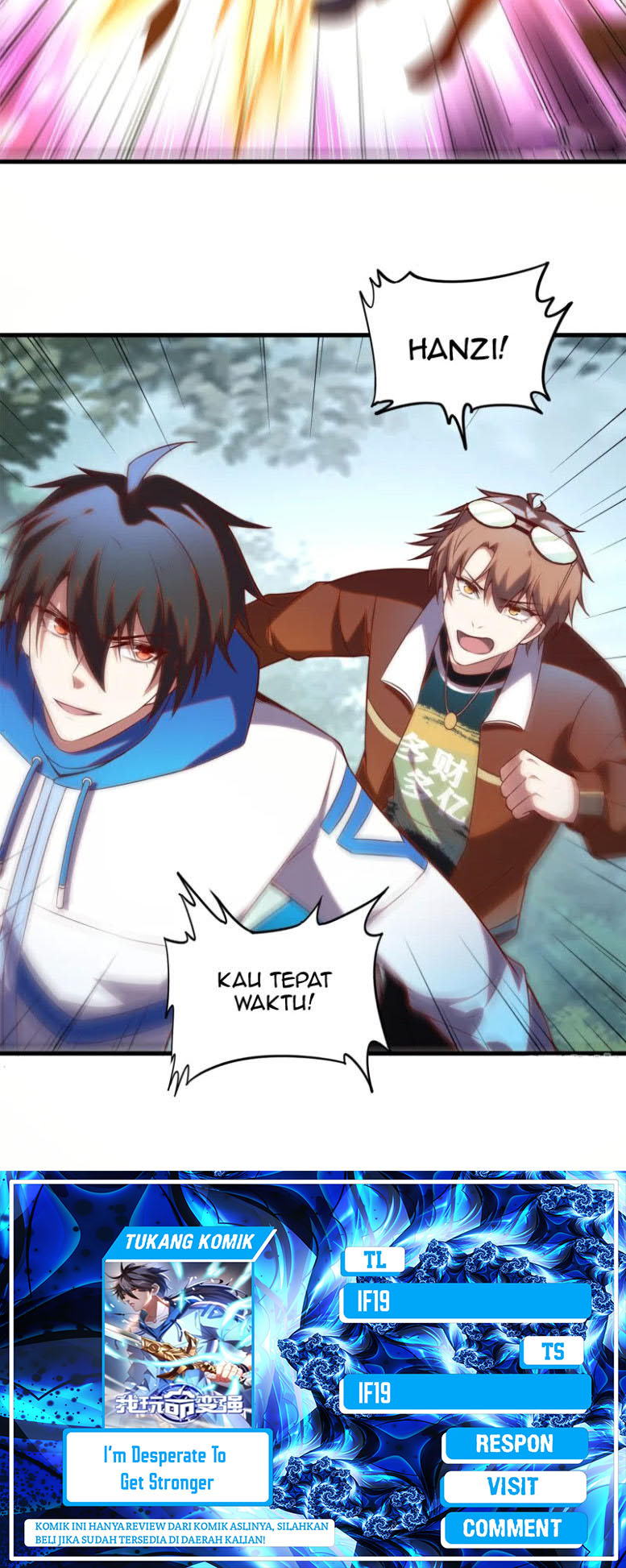 I’m desperate to get stronger Chapter 27 halaman 16