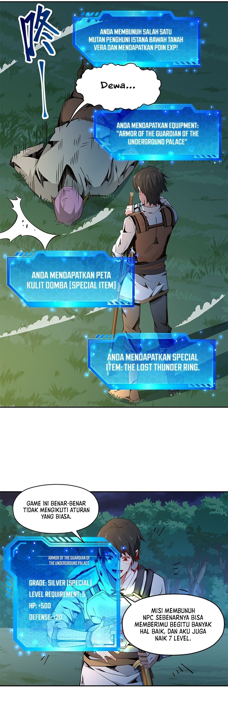 I Have a Billion Achievements! Chapter 4 halaman 13