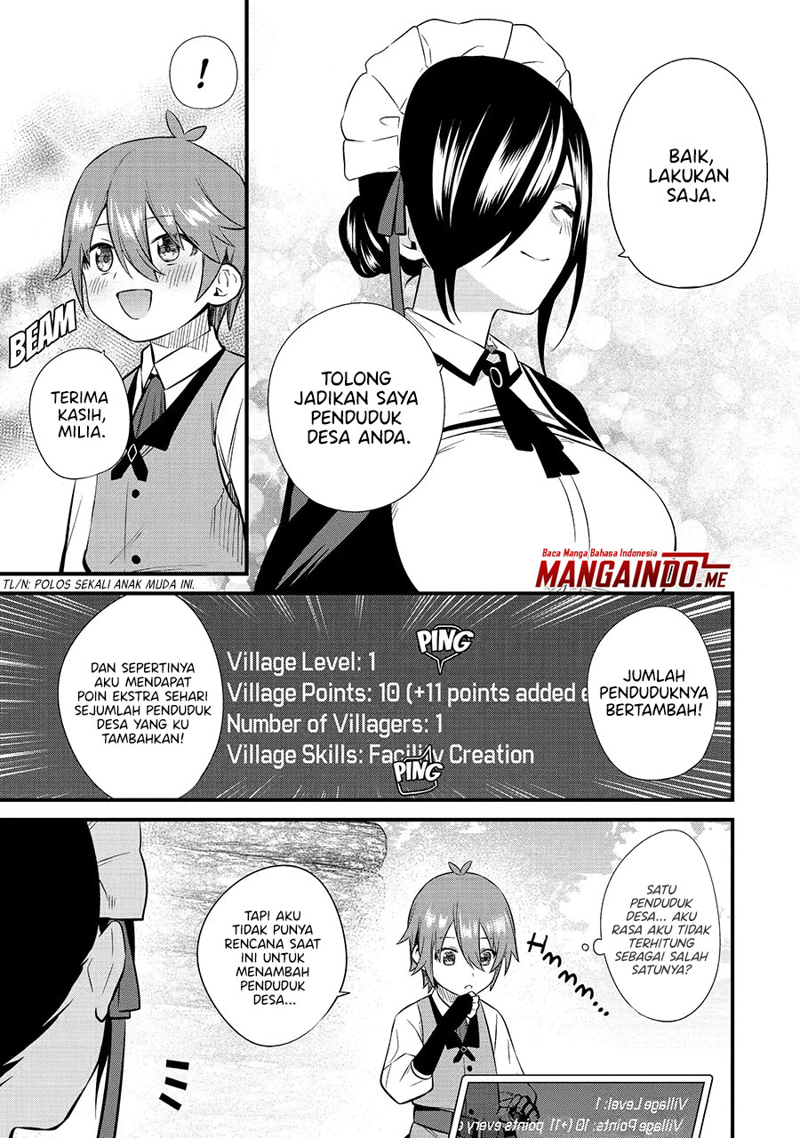 The Amazing Village Creator: Slow Living with the Village Building Cheat Skill Chapter 01.3 Gambar 8