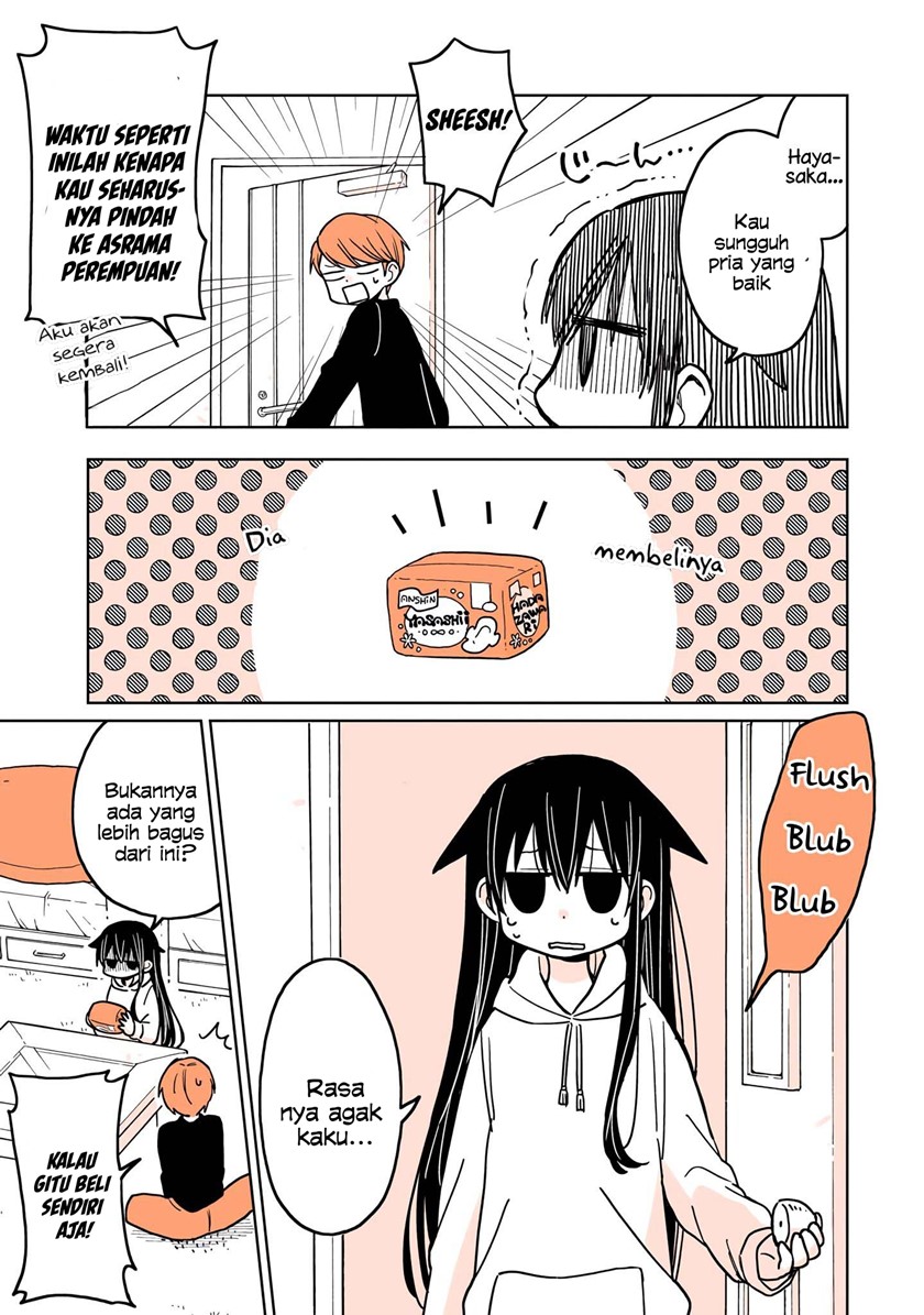 A Lazy Guy Woke Up as a Girl One Morning Chapter 08.1 Gambar 8