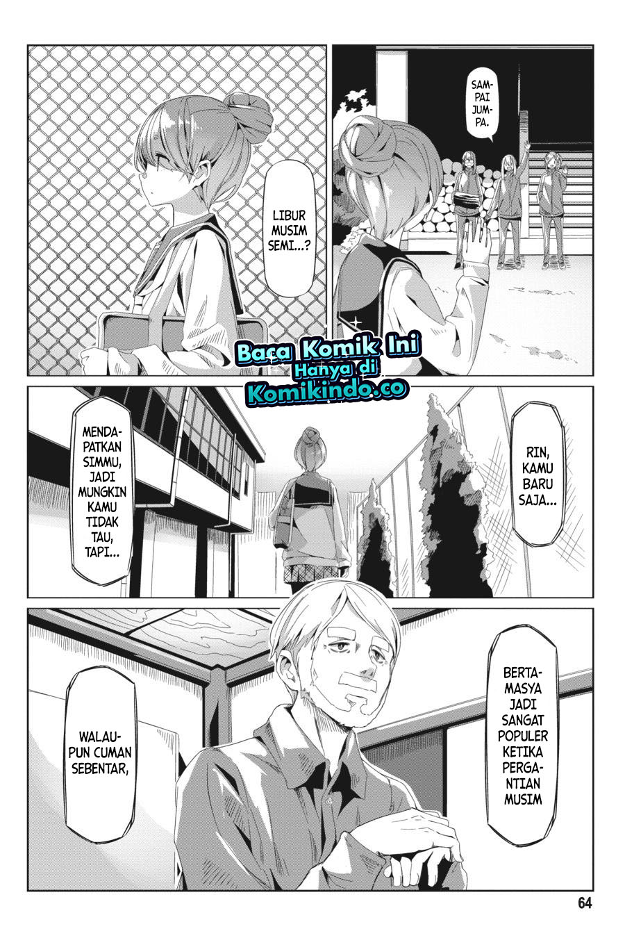 Yuru-Camp Chapter 66 Gambar 11