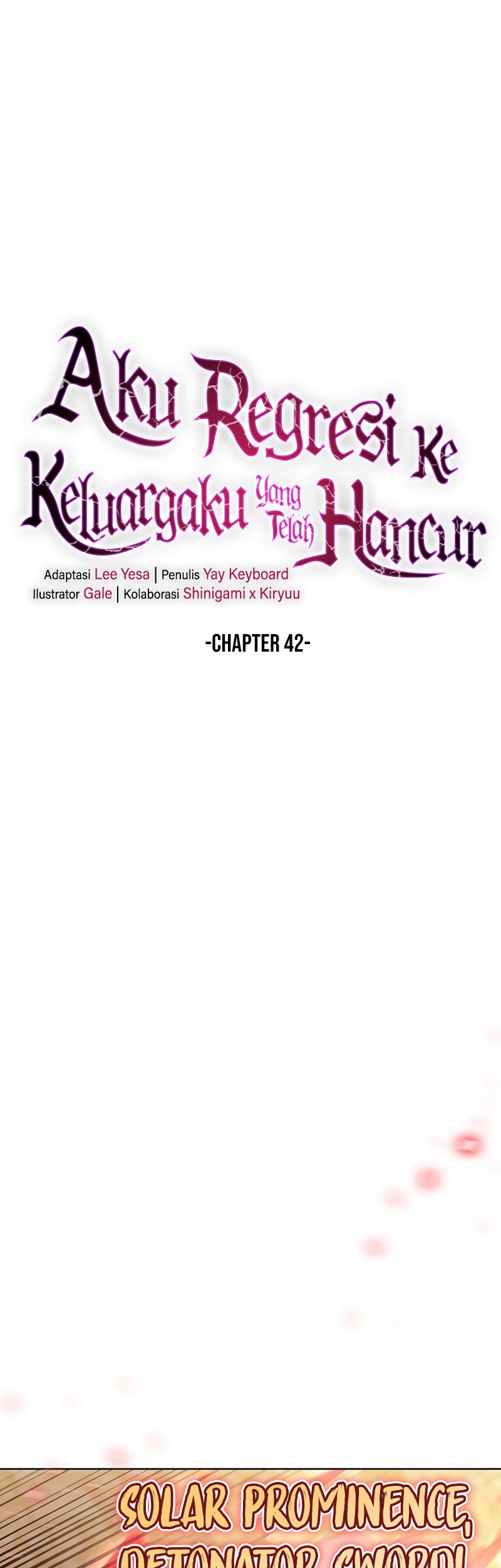 I Regressed to My Ruined Family Chapter 42 Gambar 27