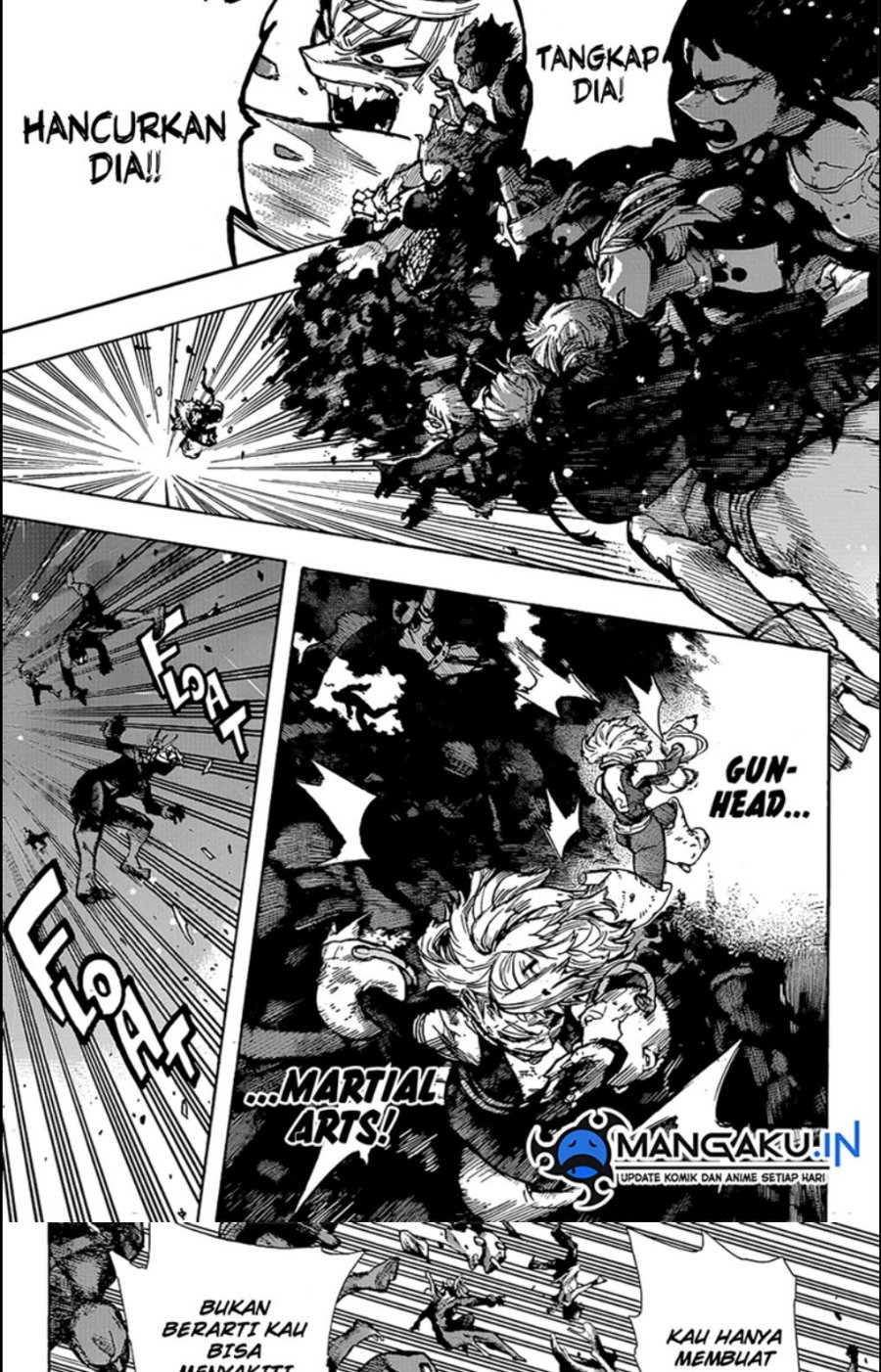 Boku no Hero Academia Chapter 393 Gambar 8