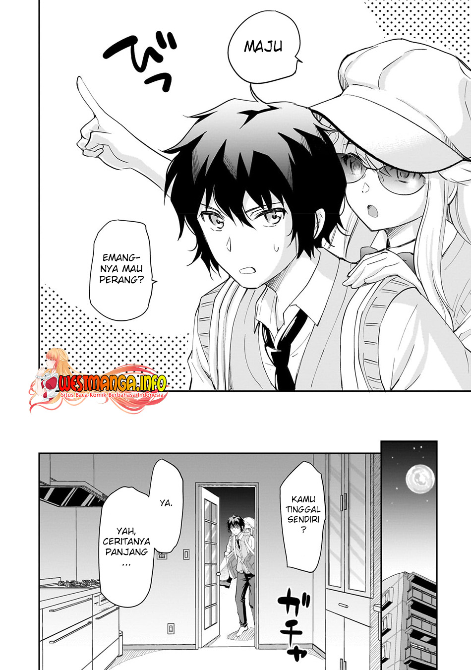 Isshou Hatarakitakunai Ore ga Classmate no Daininki Idol ni Natsukaretara Chapter 02 Gambar 10