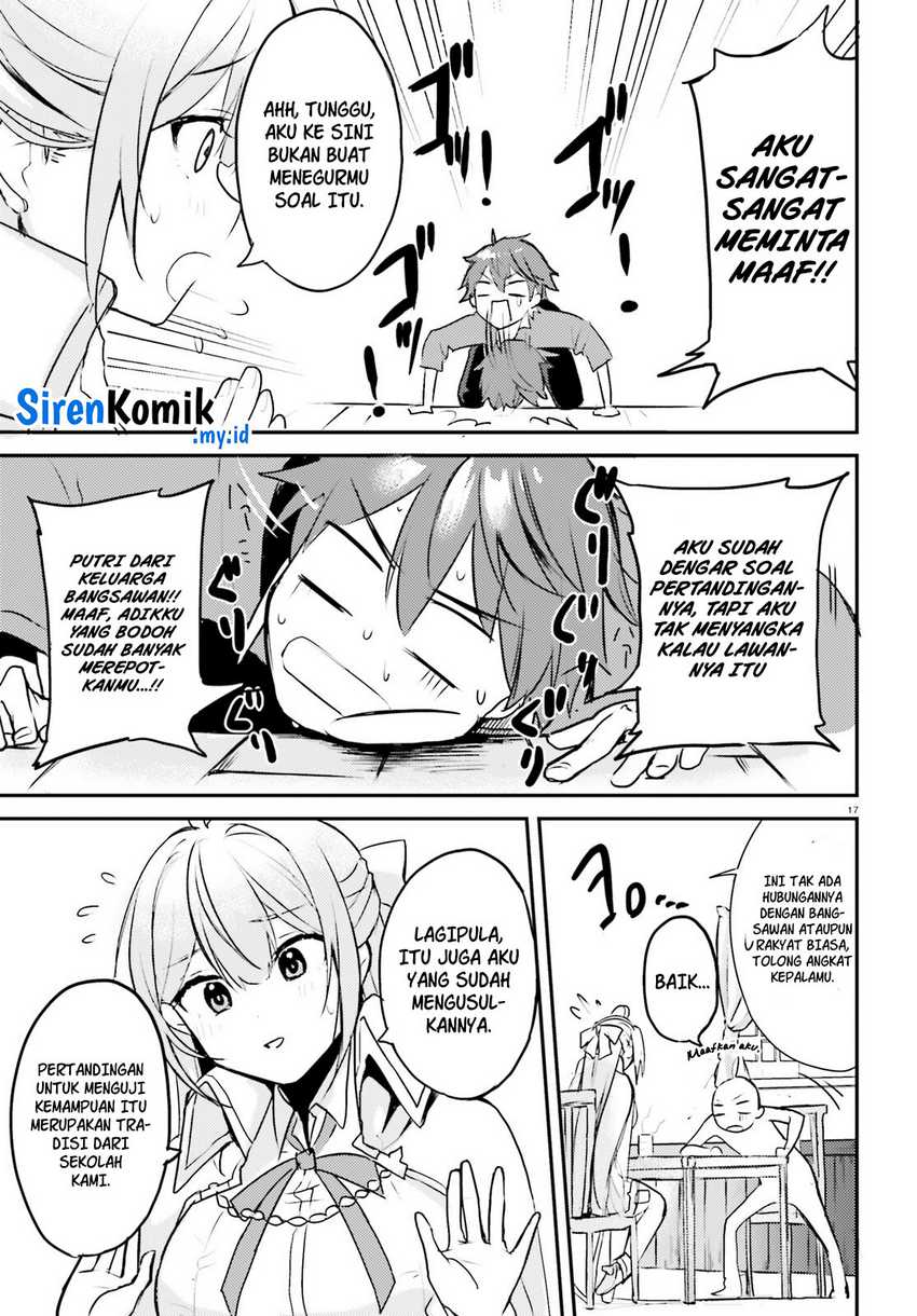 Imouto ga Onna Kishi Gakuen ni Nyuugaku Shitara Naze ka Kyuukoku no Eiyuu ni narimashita. Boku ga. Chapter 01 Gambar 18