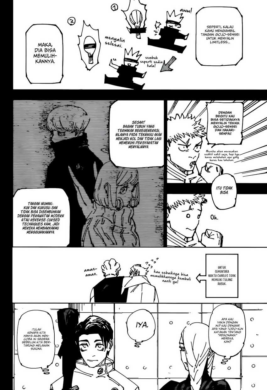 Jujutsu Kaisen Chapter 267 halaman 8