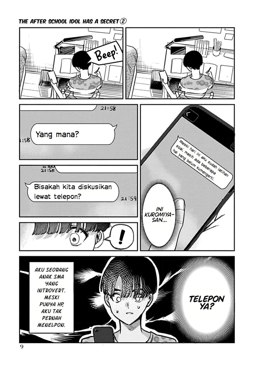 Houkago no Idol ni wa Himitsu ga aru Chapter 8 - Halaman 8