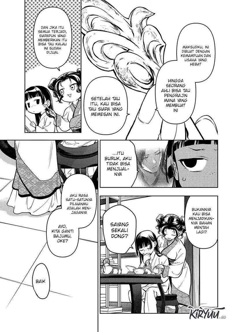 Kusuriya no Hitorigoto Chapter 77 Gambar 10