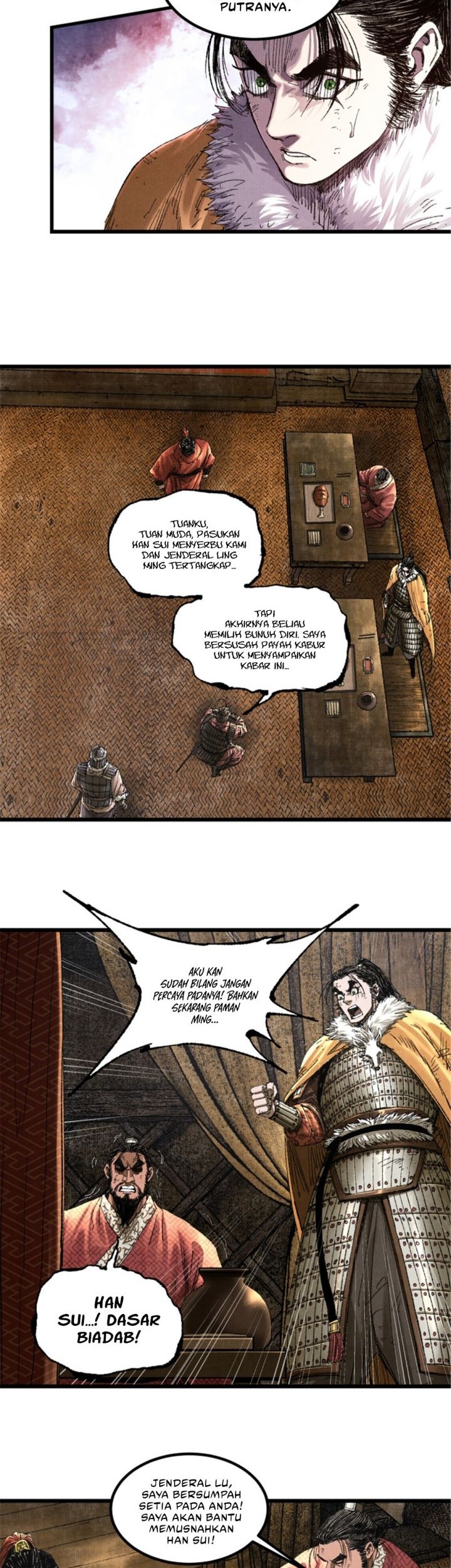 Lu Bu’s Life Simulator Chapter 104 halaman 9