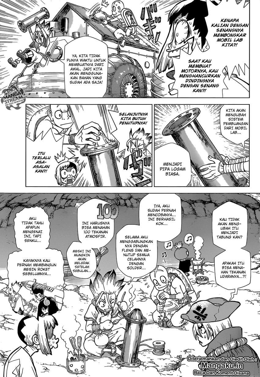 Dr. Stone Chapter 117 halaman 8