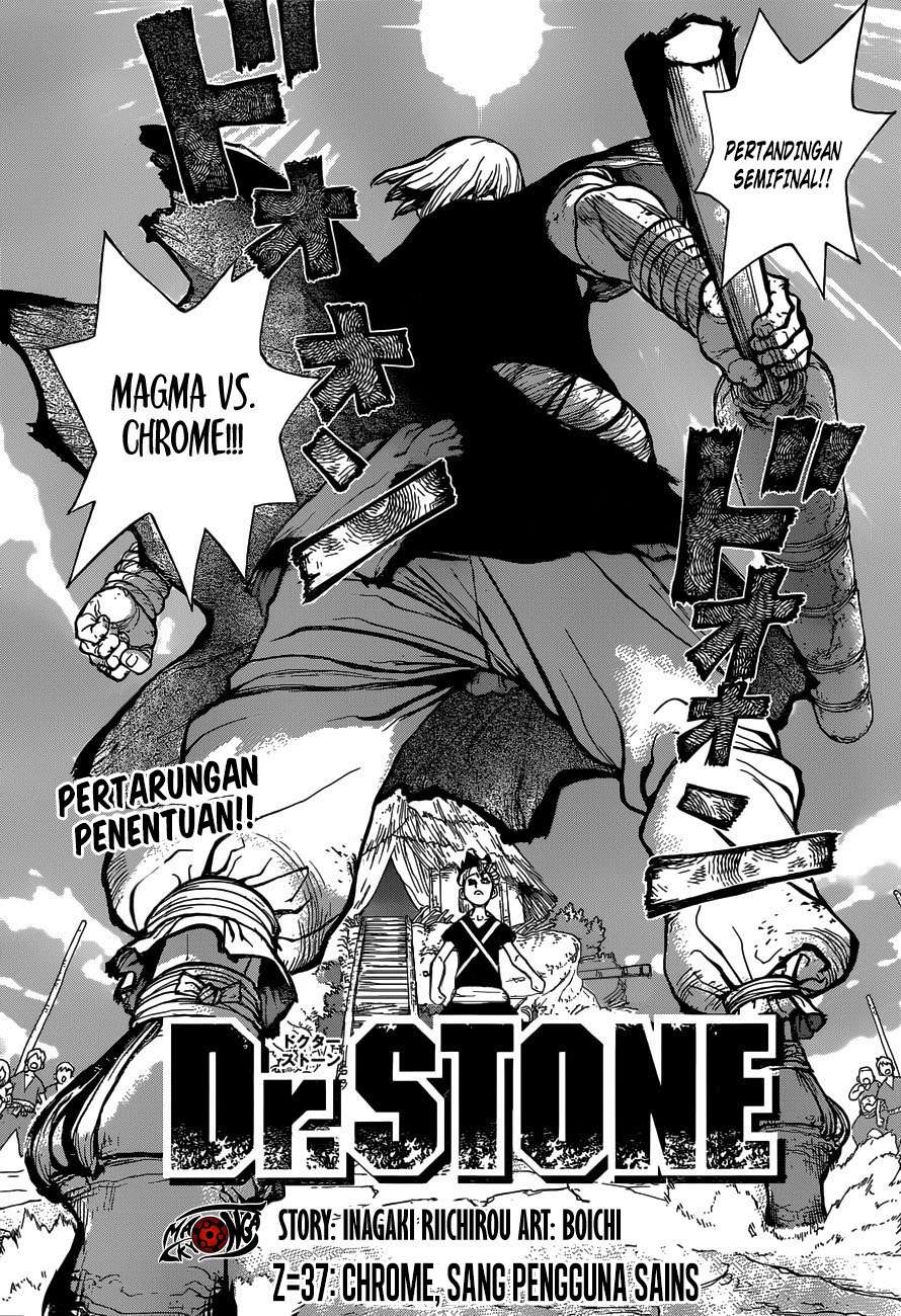 Dr. Stone Chapter 37 halaman 8