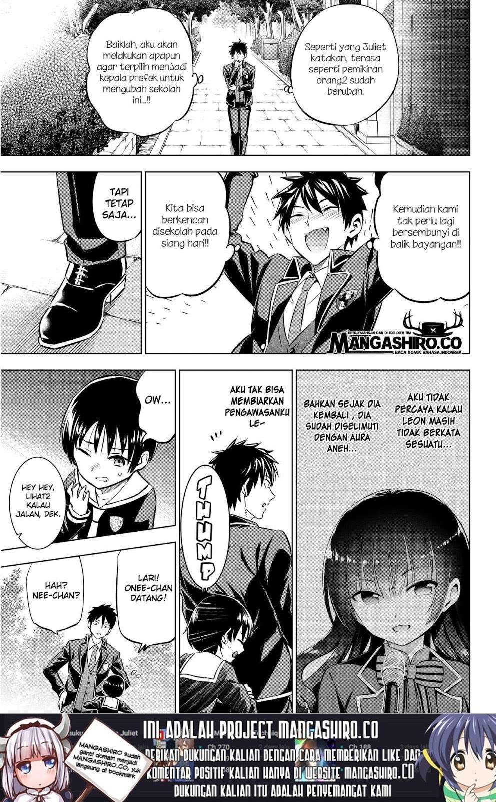 Kishuku Gakkou no Juliet Chapter 82 Gambar 9