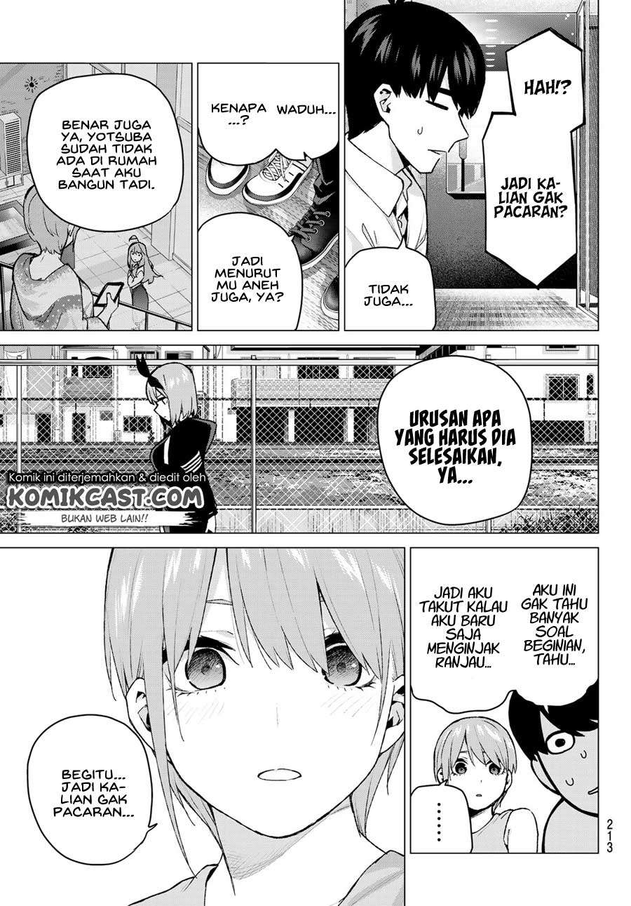 Go-toubun no Hanayome Chapter 115 Gambar 8