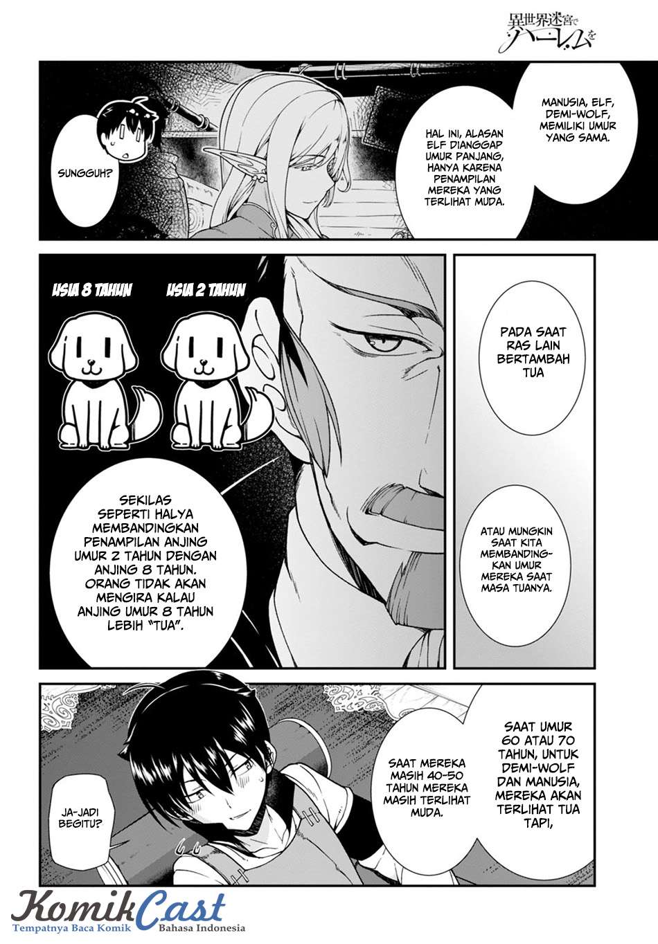 Isekai Meikyuu de Harem wo Chapter 04 Gambar 12