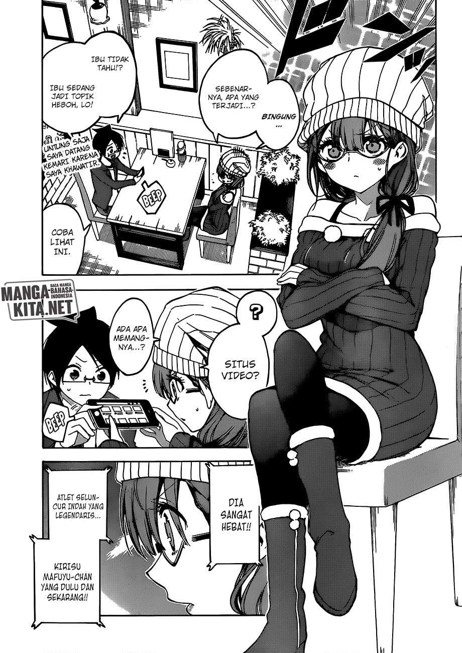 Bokutachi wa Benkyou ga Dekinai Chapter 100 Gambar 8