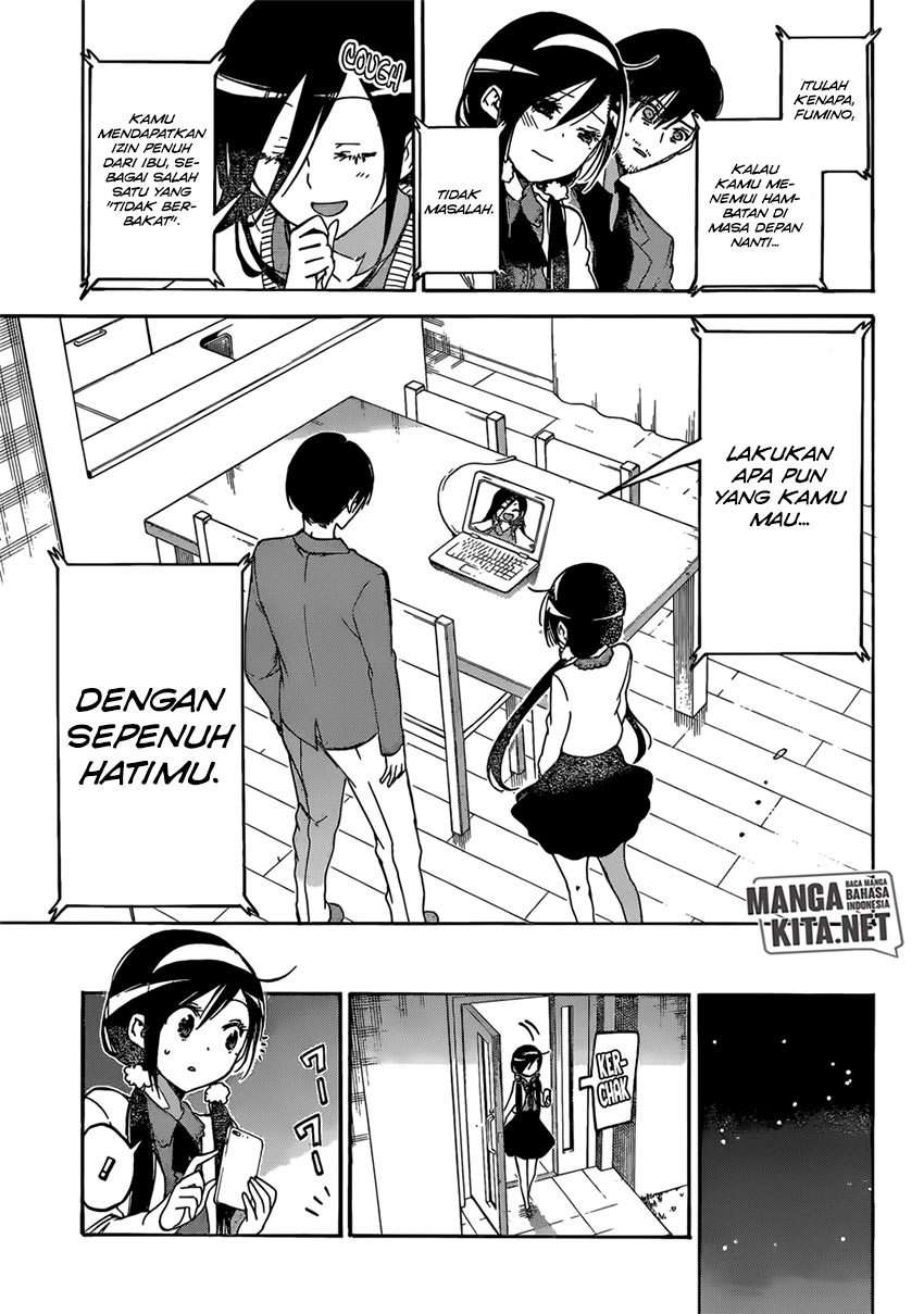 Bokutachi wa Benkyou ga Dekinai Chapter 89 Gambar 8