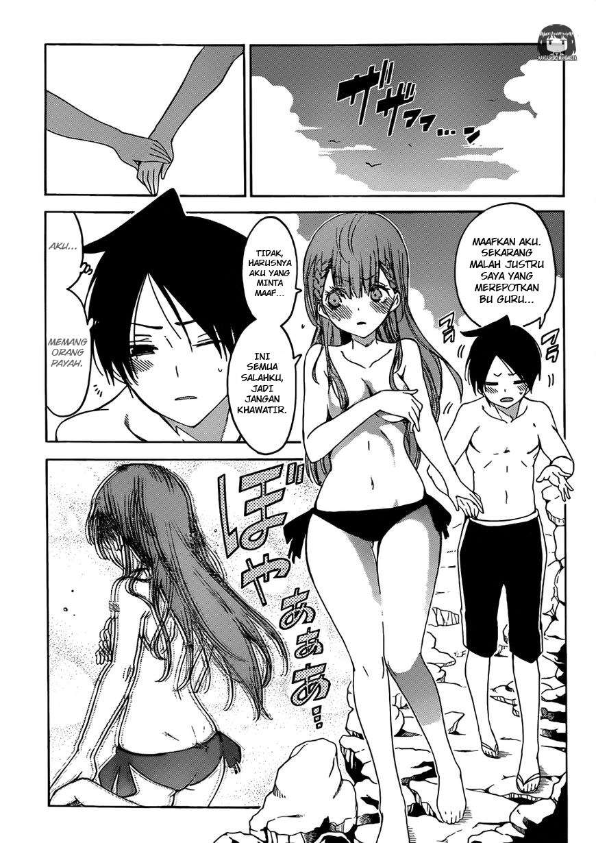 Bokutachi wa Benkyou ga Dekinai Chapter 49 Gambar 8