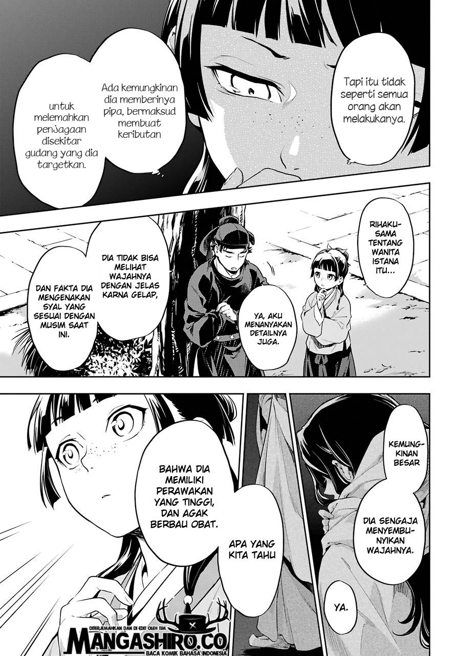 Kusuriya no Hitorigoto Chapter 31 Gambar 9
