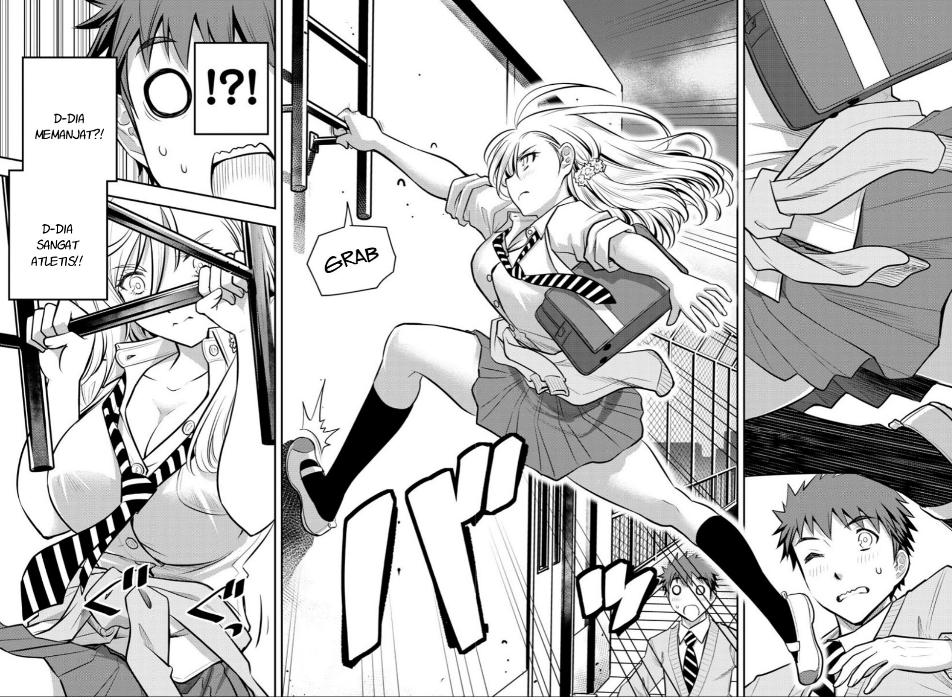 Yankee JK Kuzuhana-chan Chapter 03 Gambar 9