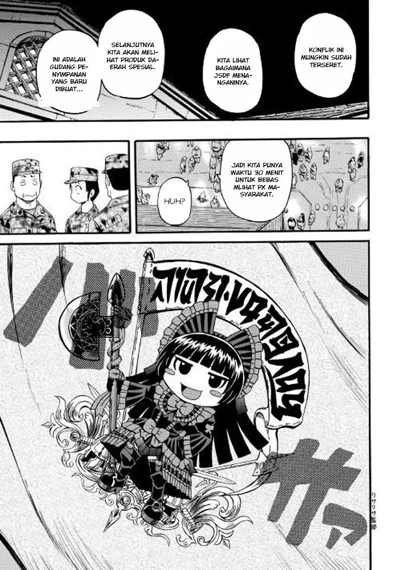 Gate – Jietai Kare no Chi nite Kaku Tatakeri Chapter 72 Gambar 12
