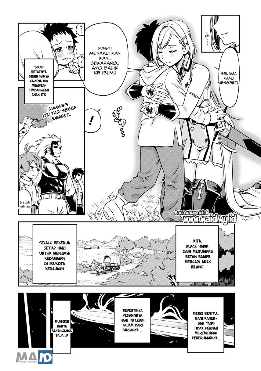 Toshiue elite onna kishi ga boku no mae de dake kawaii Chapter 01.2 Gambar 9