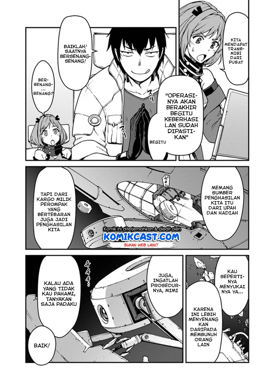Mezametara Saikyou Soubi to Uchuusen-mochi datta no de Chapter 07.1 Gambar 8