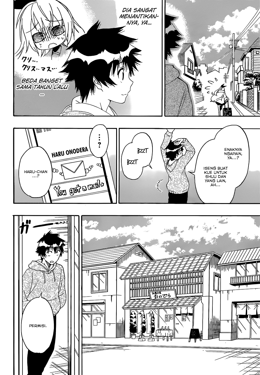 Nisekoi Chapter 164 Gambar 9
