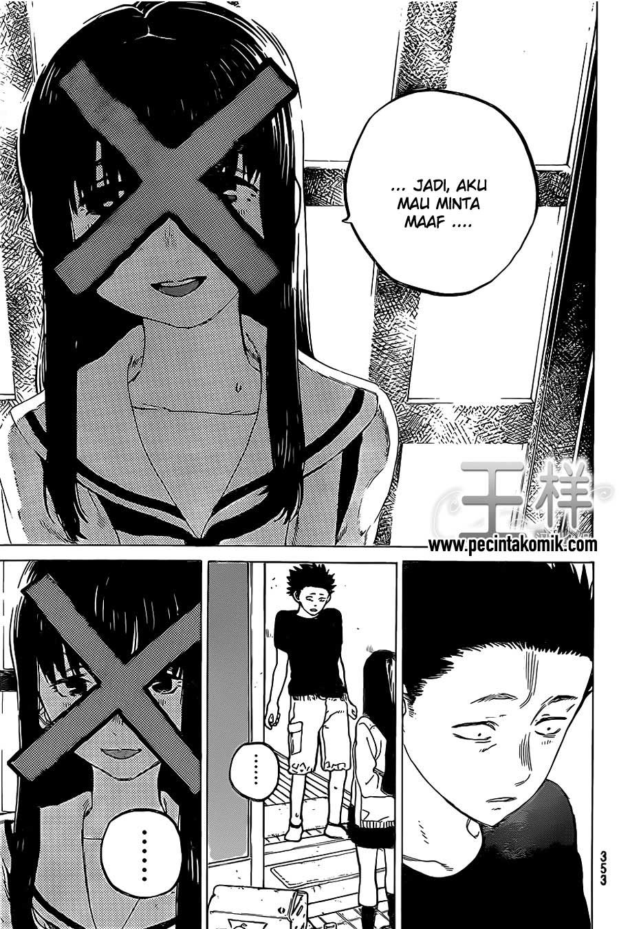 Koe no Katachi Chapter 22 Gambar 8
