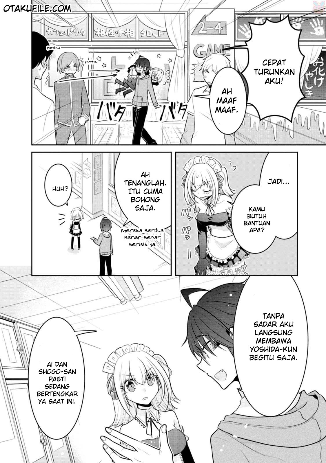 Ore ga Fujoshi de Aitsu ga Yuri-ota de Chapter 16 Gambar 14