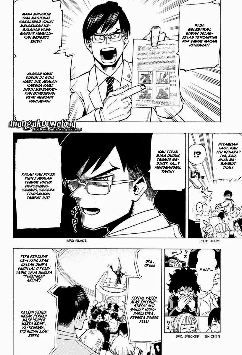 Boku no Hero Academia Chapter 3 Gambar 9