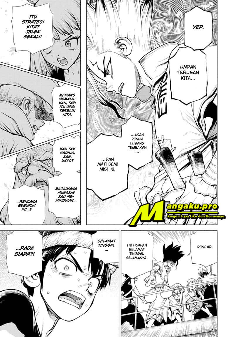 Dr. Stone Chapter 174 halaman 8