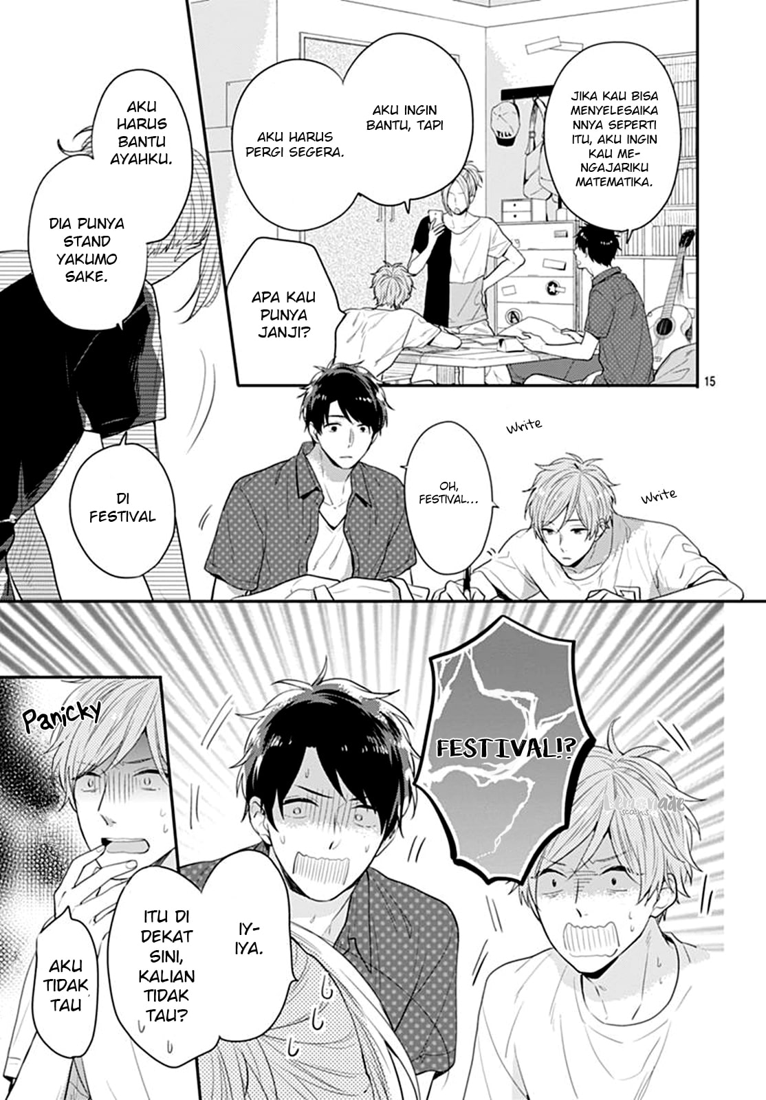 Koi wo Shiranai Bokutachi wa Chapter 6 Gambar 33