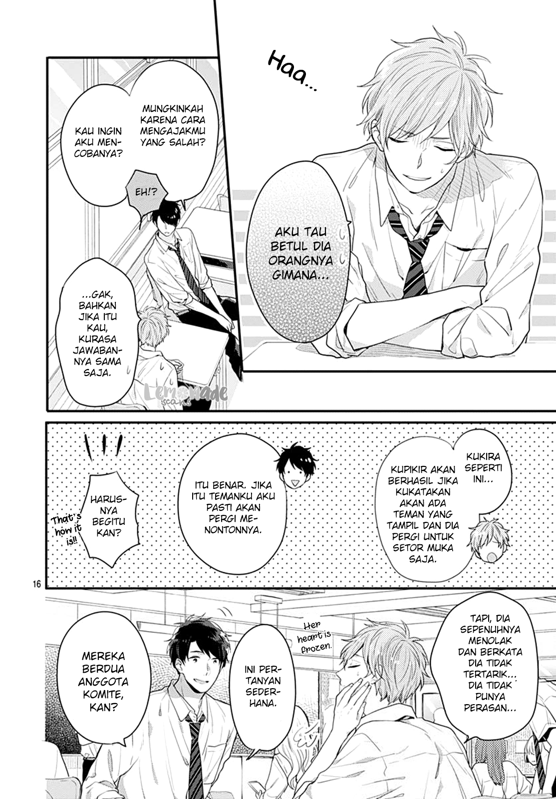 Koi wo Shiranai Bokutachi wa Chapter 4 Gambar 33