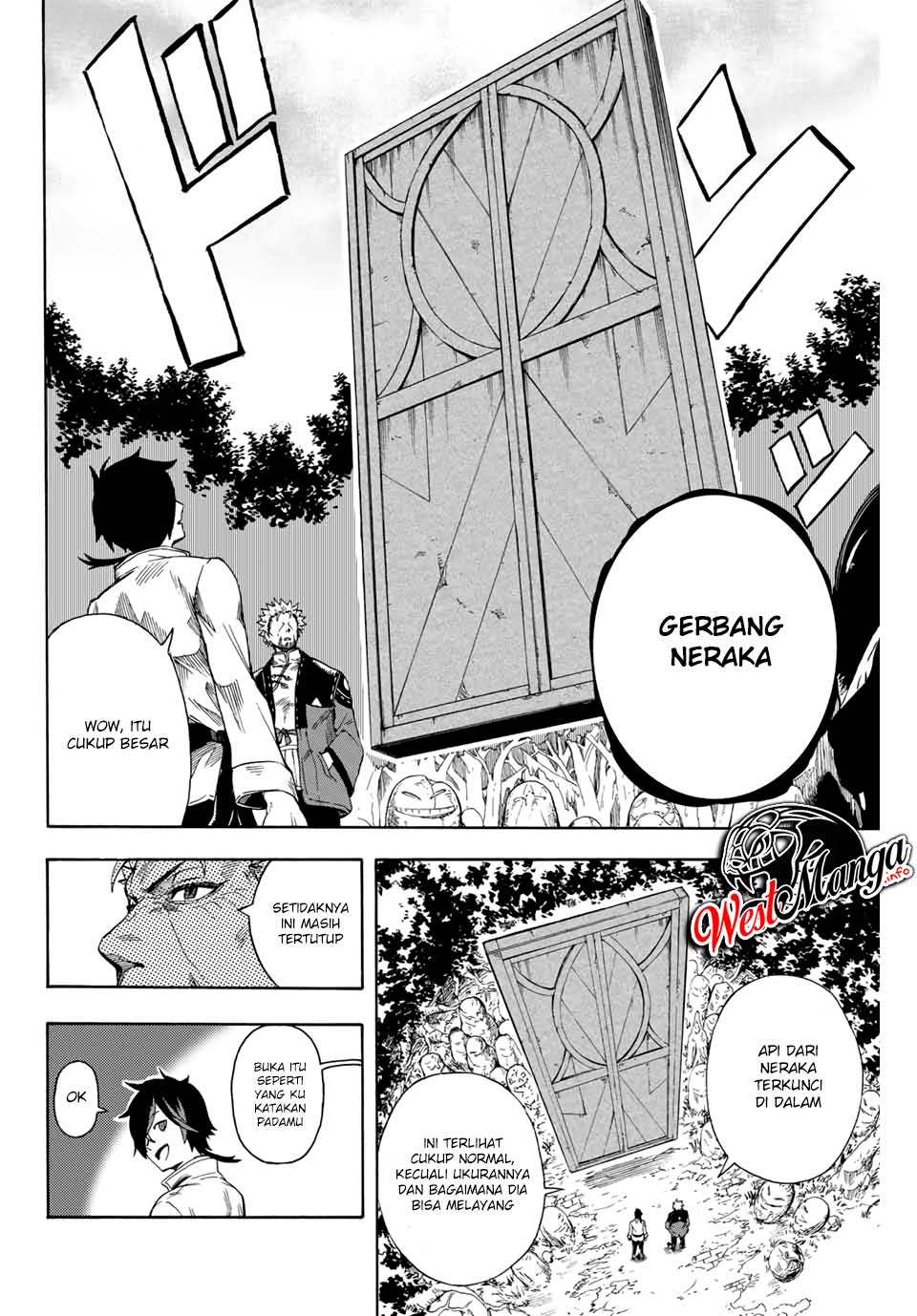 Jigoku no Gouka de Yaka re Tsuzuketa Shounen. Saikyou no Honou Tsukai to Natte Fukkatsu Suru. Chapter 01.1 Gambar 12