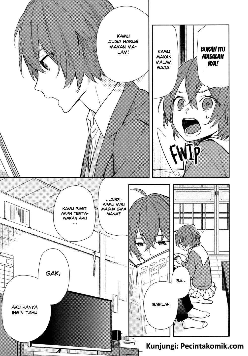 Horimiya Chapter 91 Gambar 10