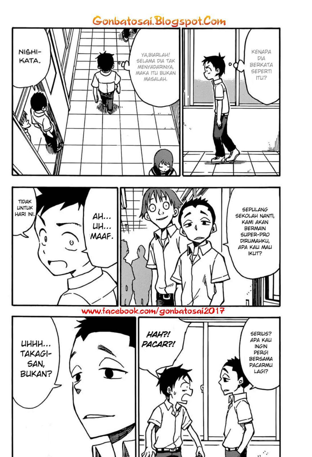 Karakai Jouzu no Takagi-san Chapter 32 Gambar 8