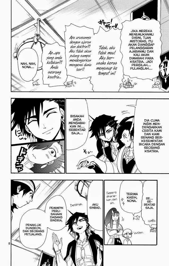 Magi - Sinbad no Bouken Chapter 40 Gambar 8