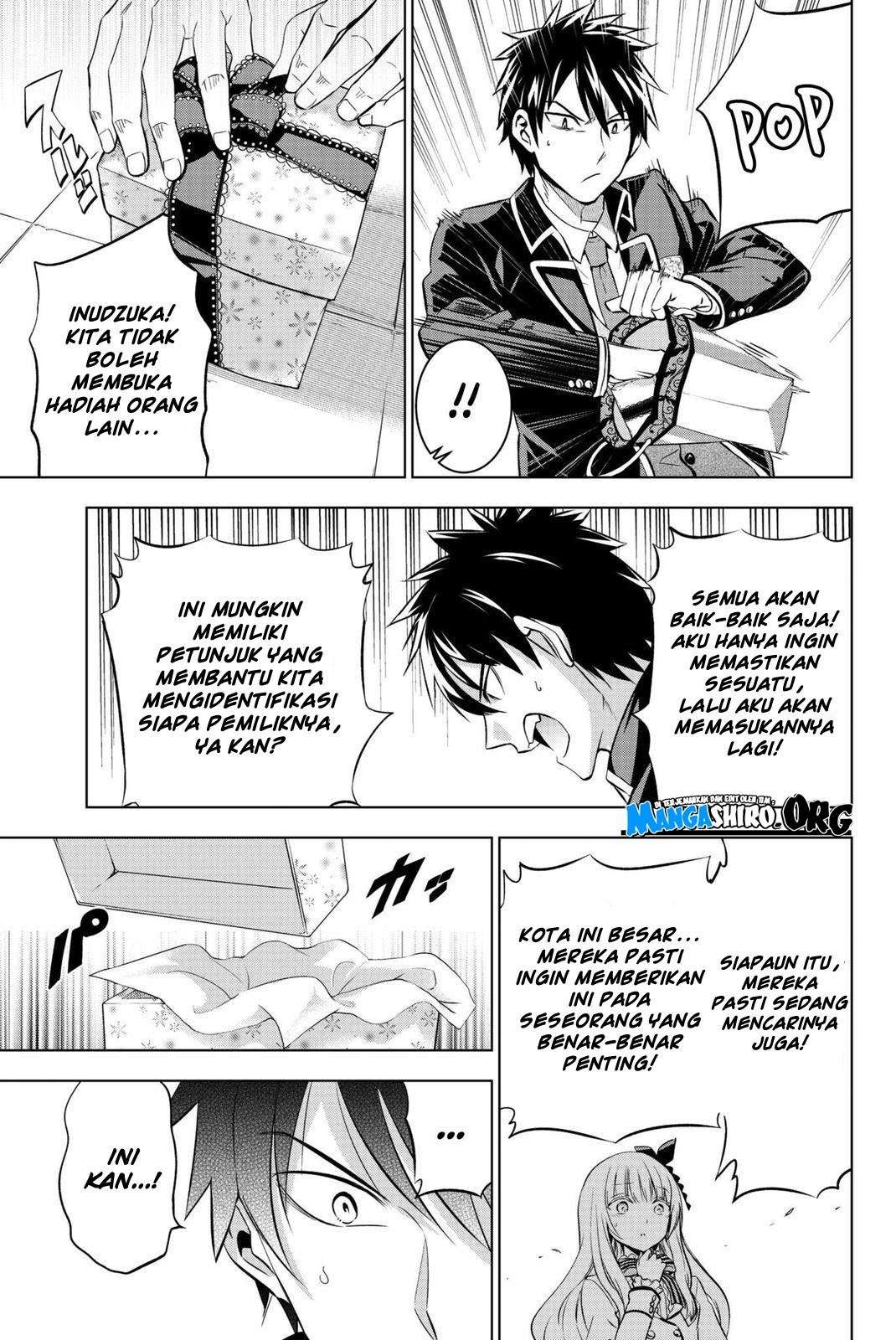 Kishuku Gakkou no Juliet Chapter 67 Gambar 9