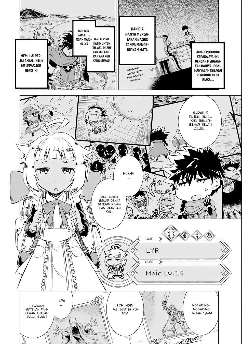 Isekai de tadahitori no mamono tsukai ~ tenshoku shitara maou ni machigawa remashita Chapter 1.1 Gambar 8